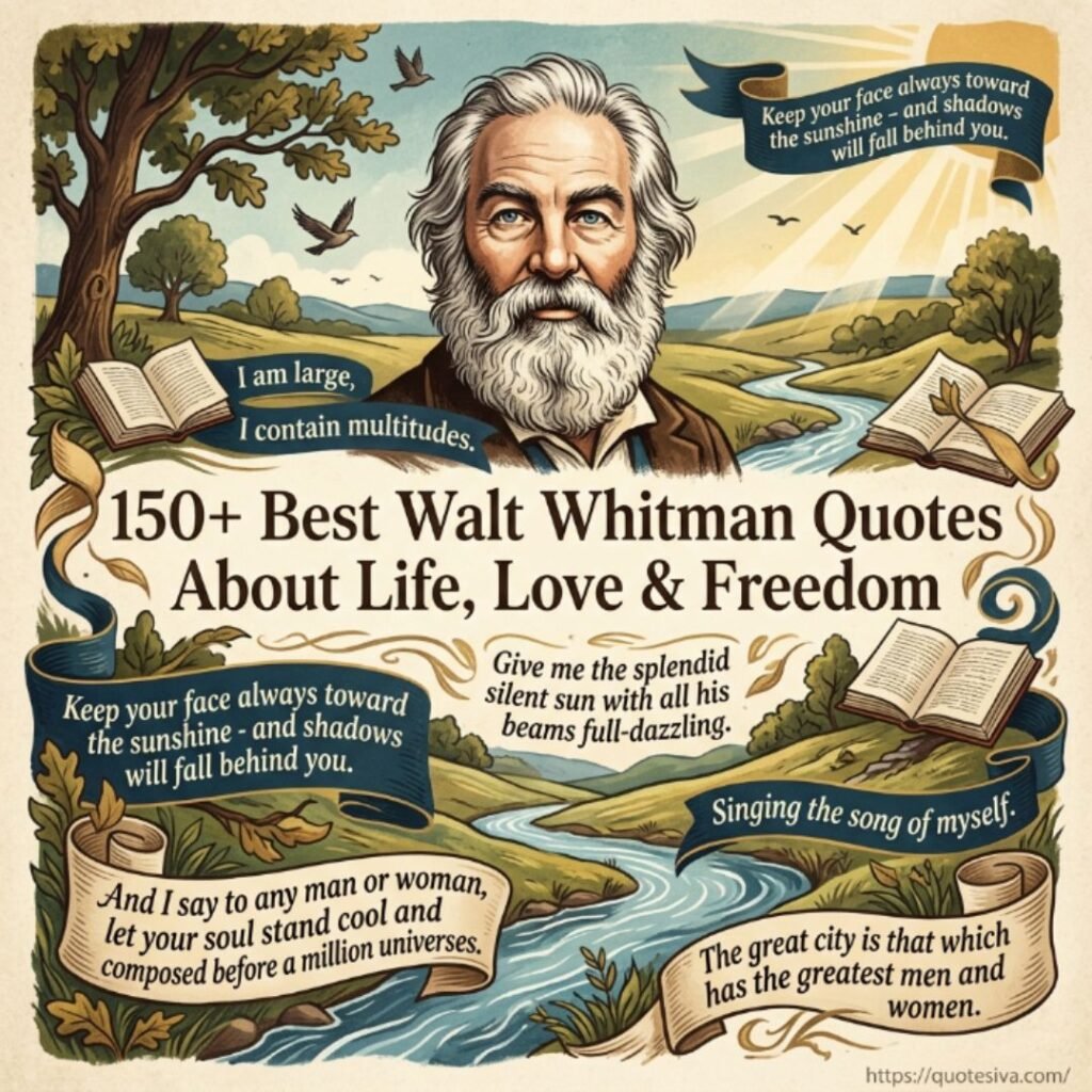 Walt Whitman Quotes