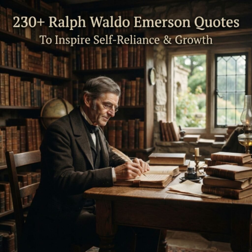 230+ Ralph Waldo Emerson Quotes To Inspire Self-Reliance & Growth