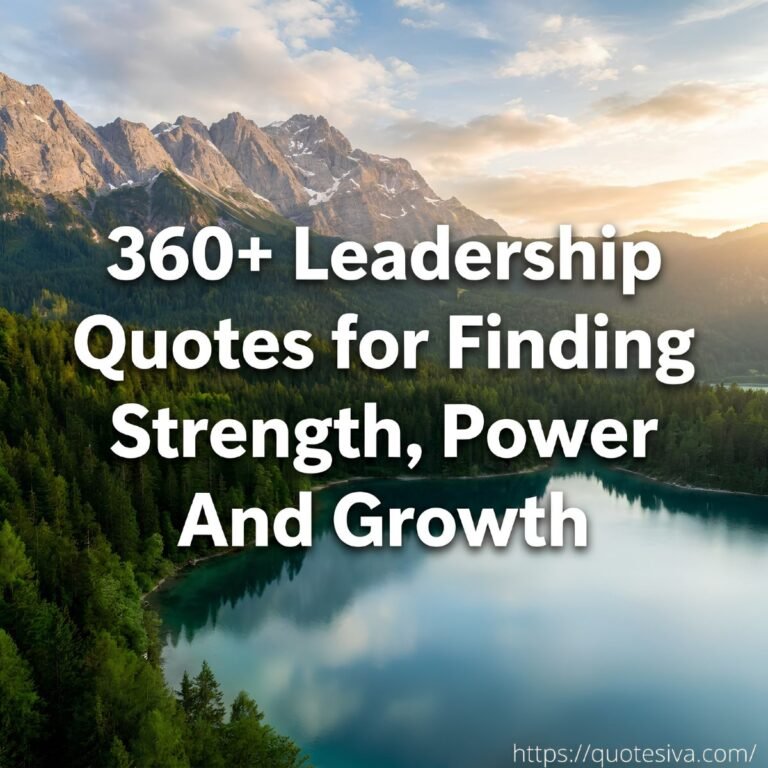 Leadership Quotes