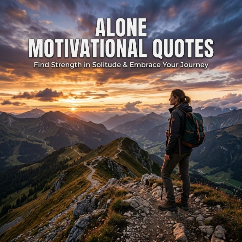 Alone Motivational Quotes