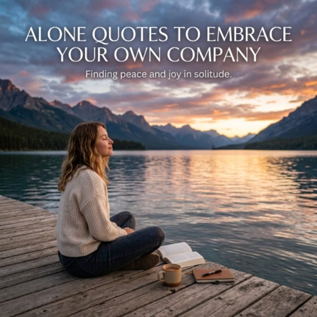 Alone Quotes to Embrace Your Own Company