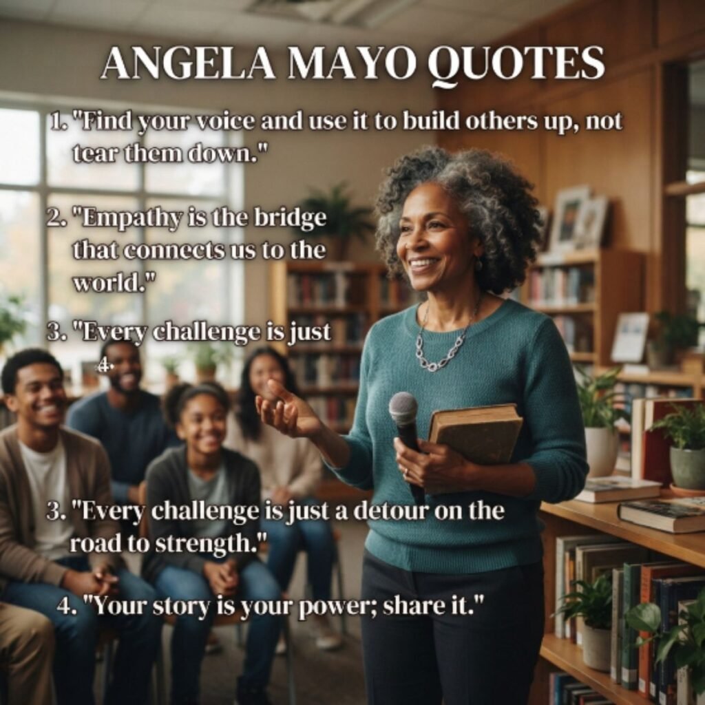 Angela Mayo Quotes