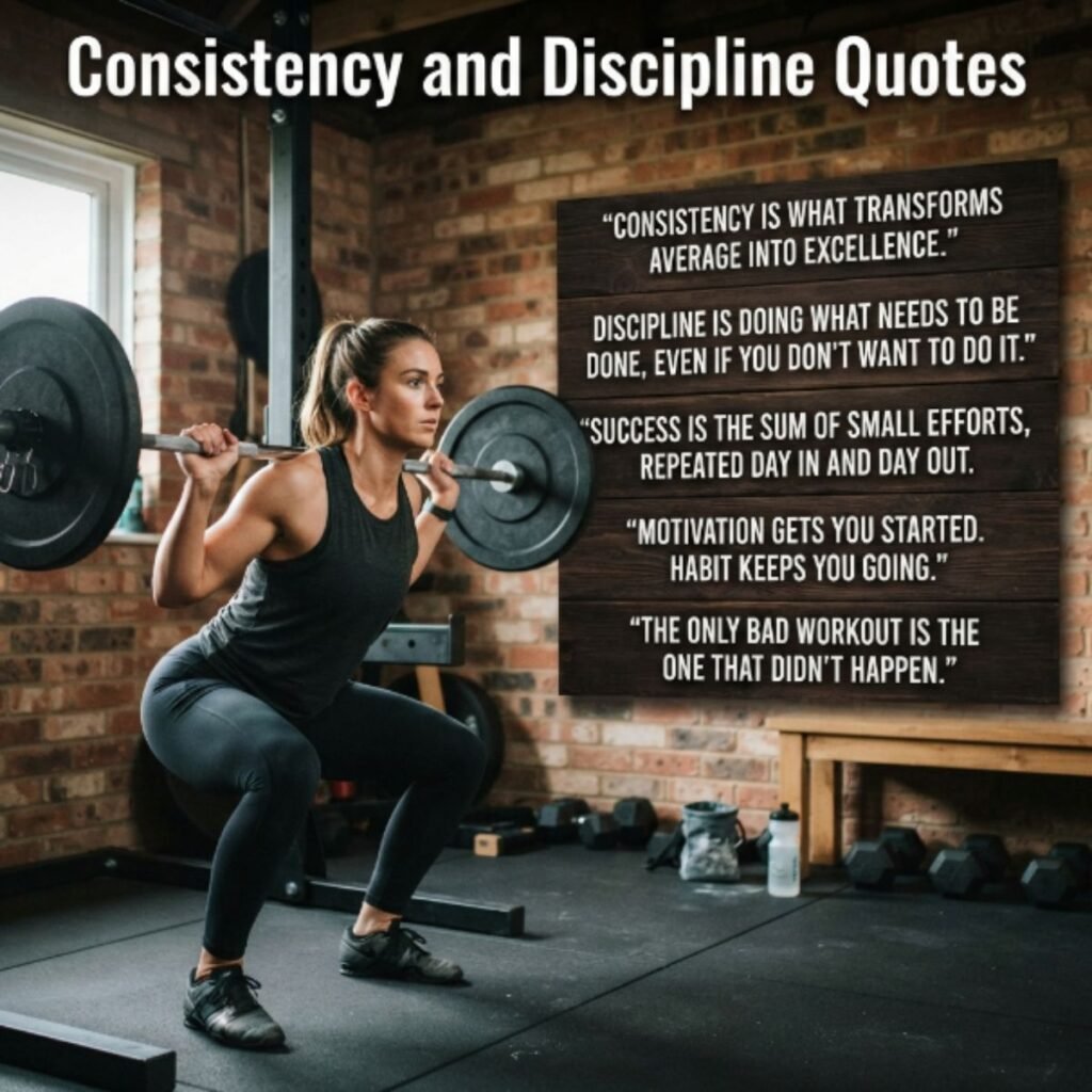 Consistency and Discipline Quotes