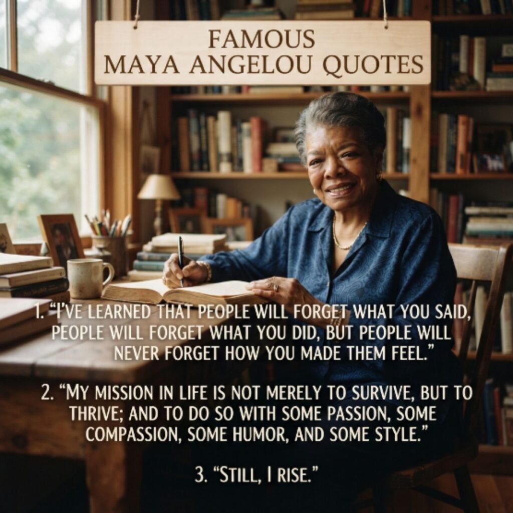 Famous Maya Angelou Quotes