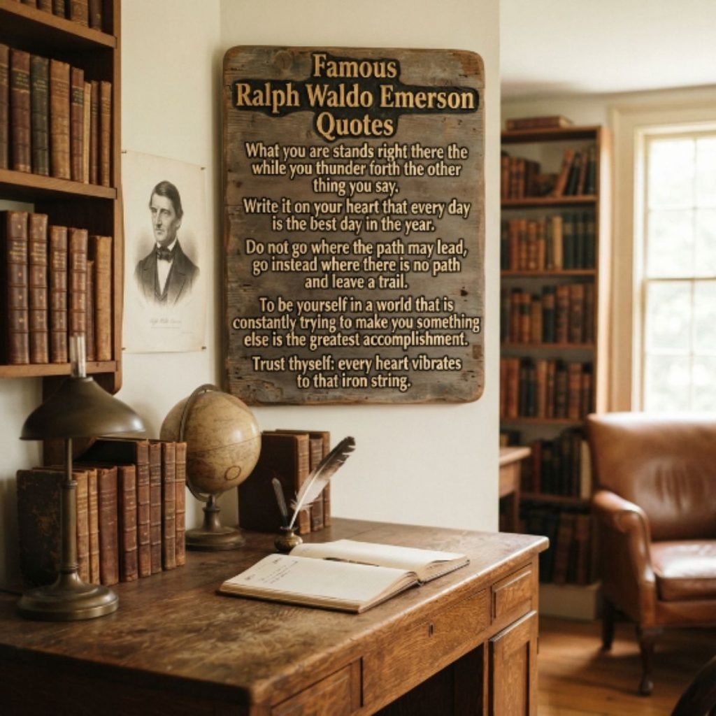 Famous Ralph Waldo Emerson Quotes