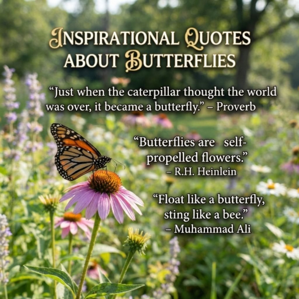 Inspirational Quotes About Butterflies