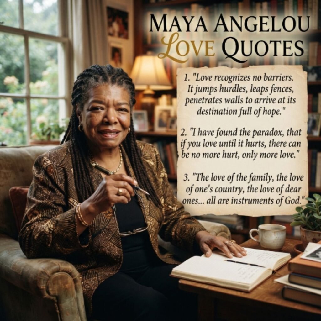 Maya Angelou Love Quotes