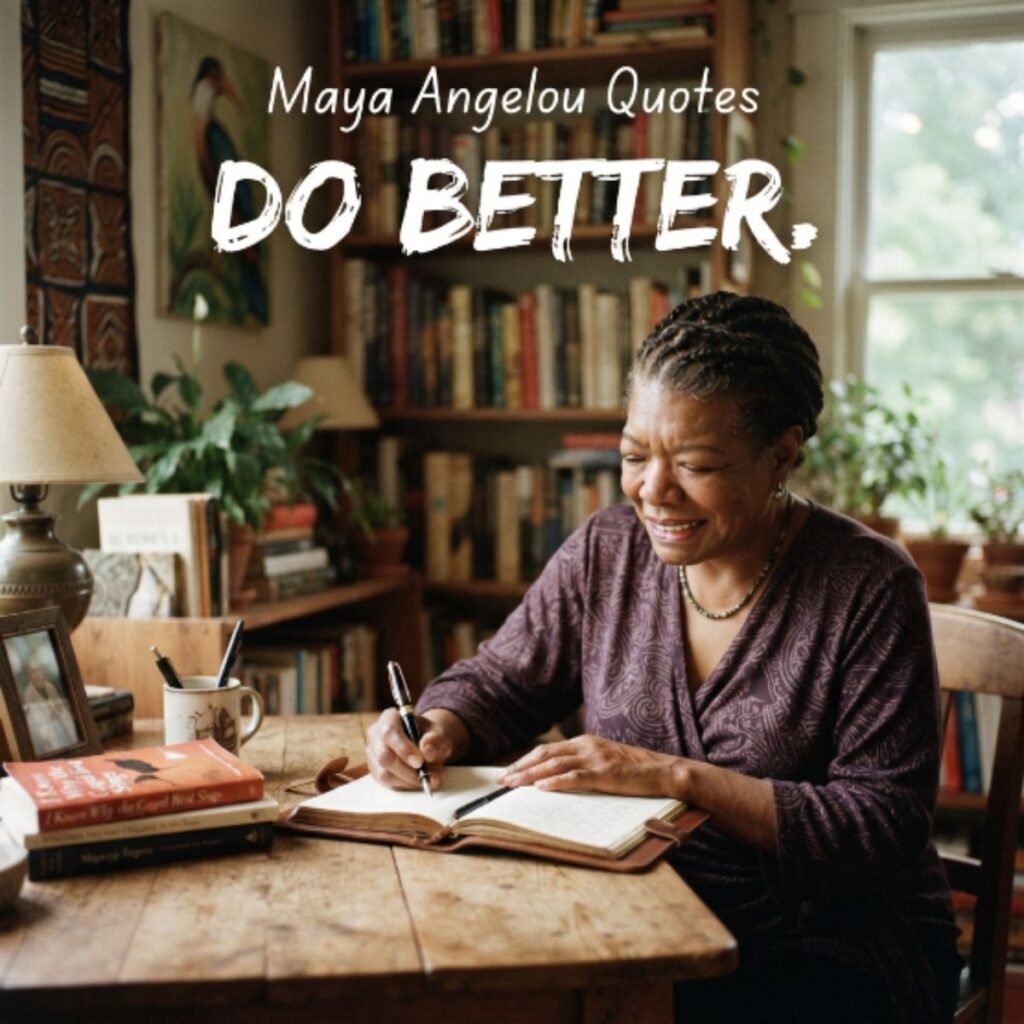 Maya Angelou Quotes Do Better