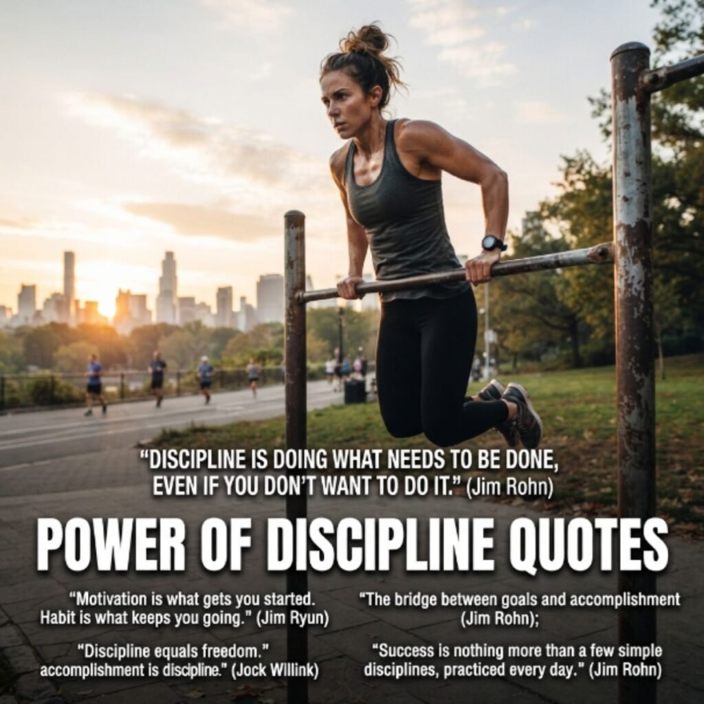 Power of Discipline Quotes