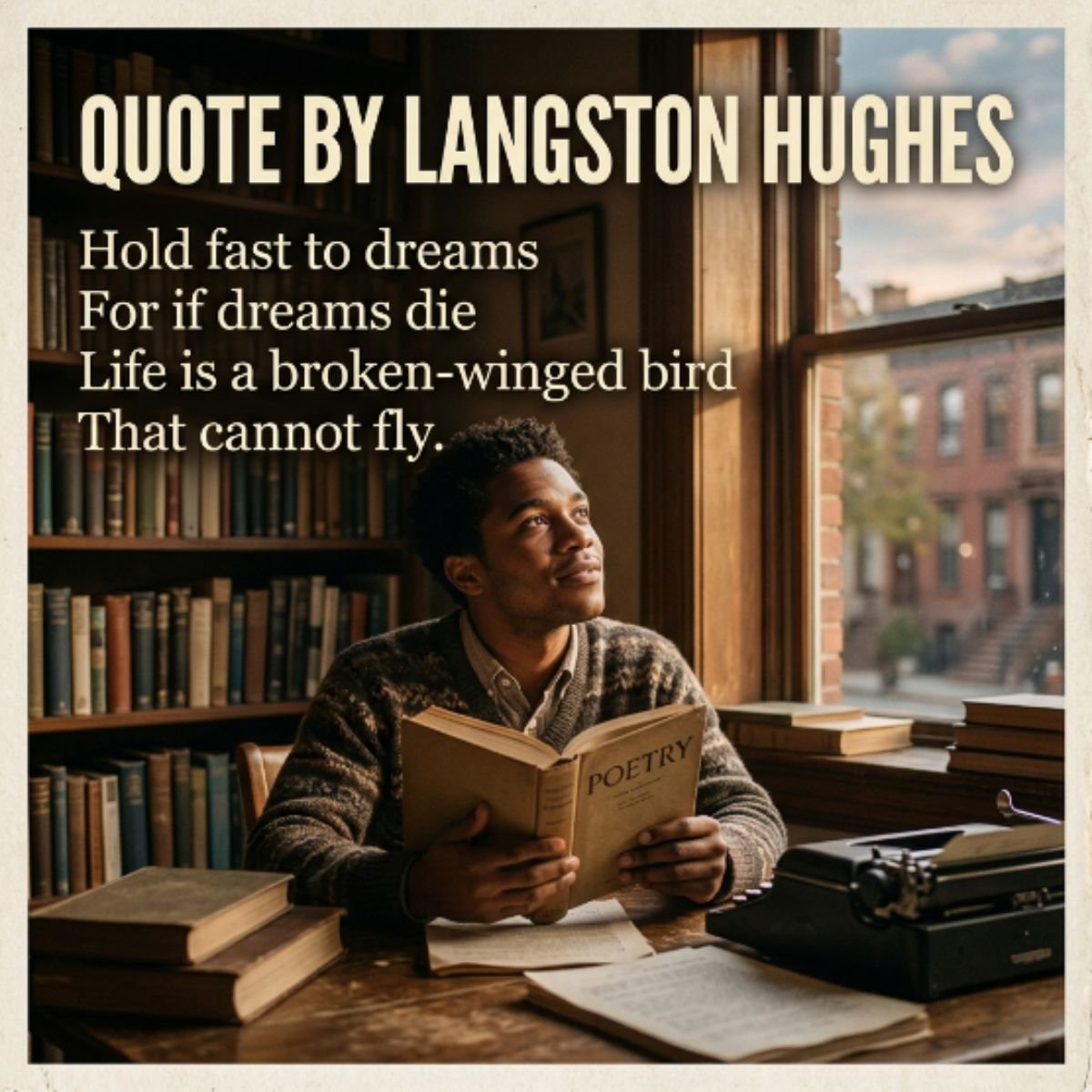 Quote By Langston Hughes
