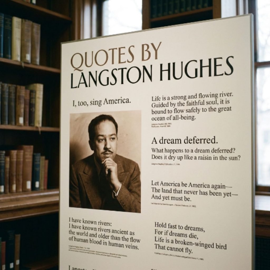 Quotes By Langston Hughes
