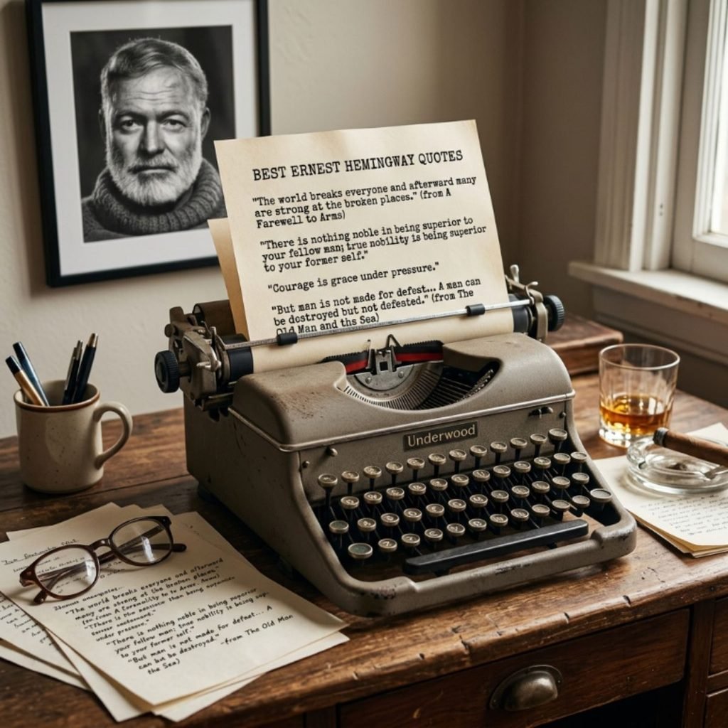 best ernest hemingway quotes