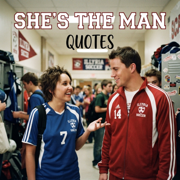she's the man quotes