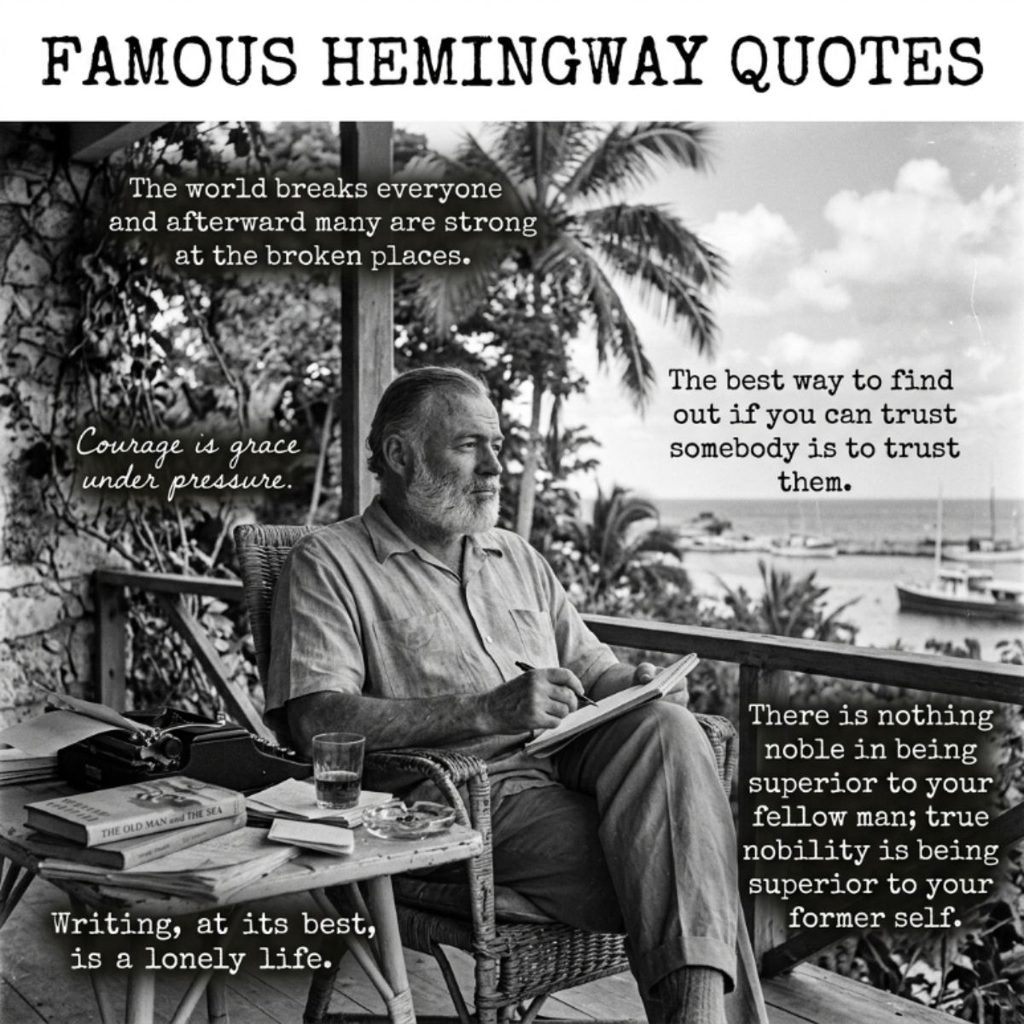 famous hemingway quotes