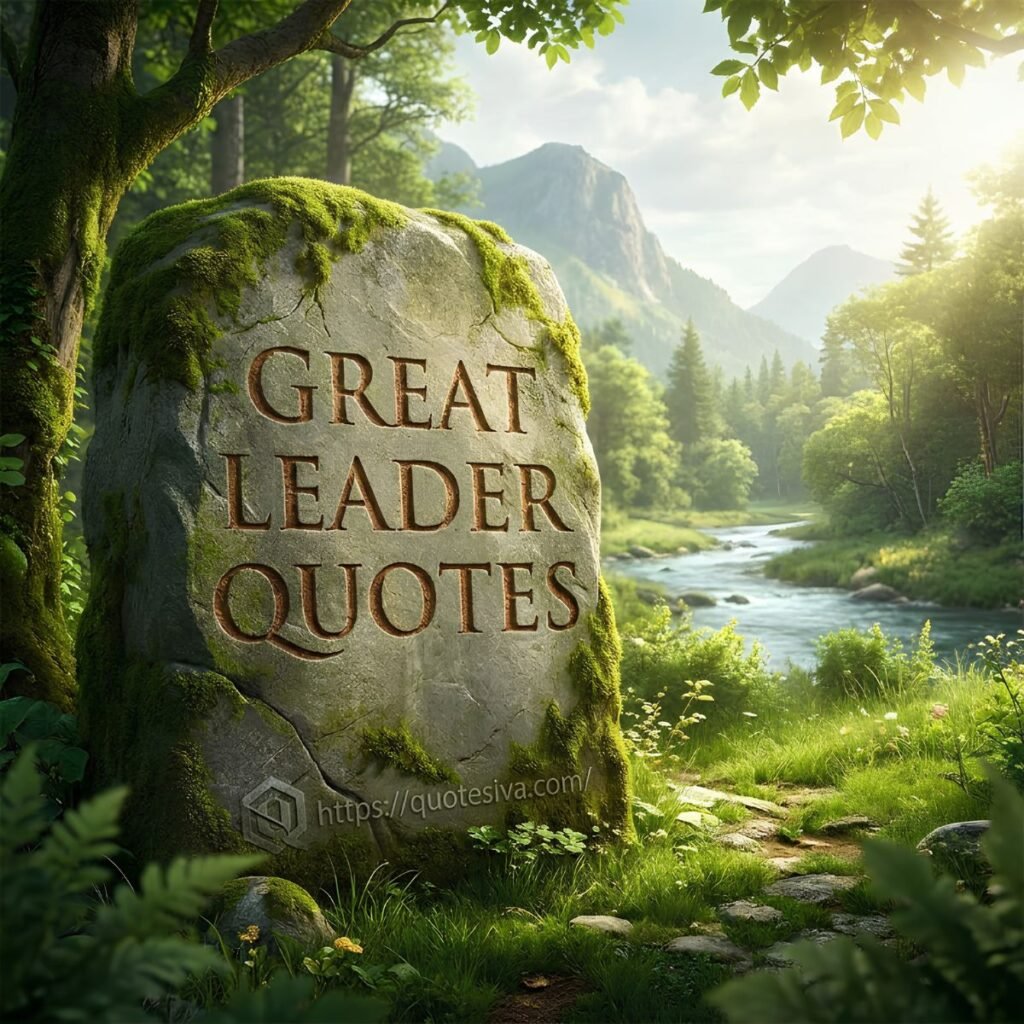 great leader quotes