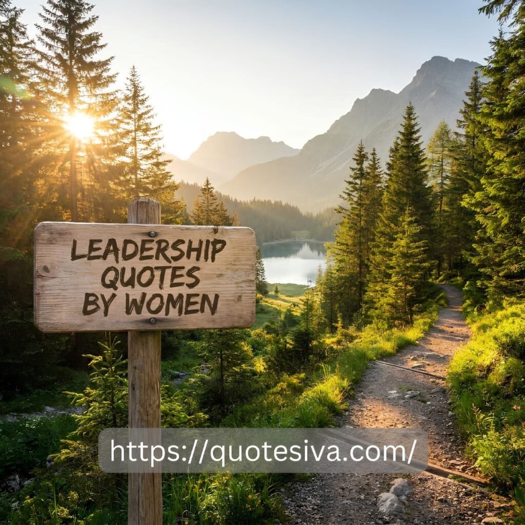 leadership quotes by women
