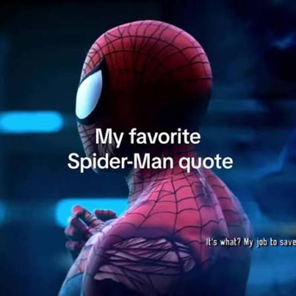 spider man quotes