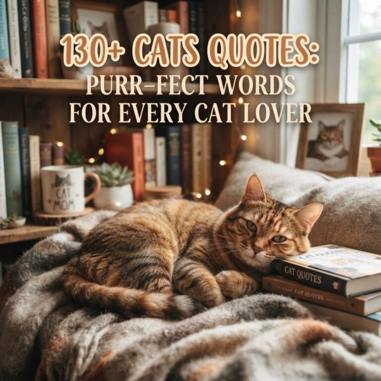 130+ Cats Quotes: Purr-fect Words For Every Cat Lover