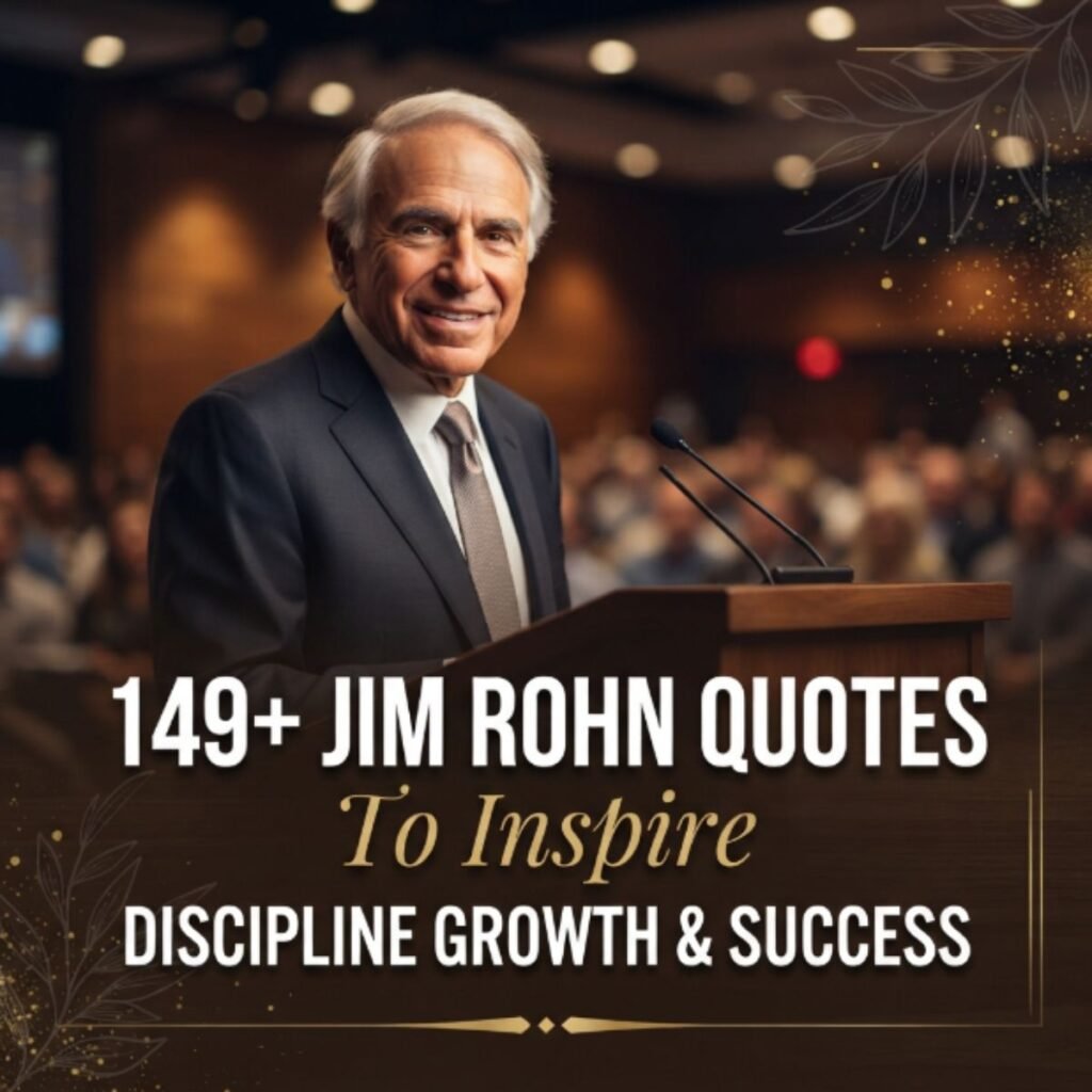 149+ Jim Rohn Quotes To Inspire Discipline Growth & Success