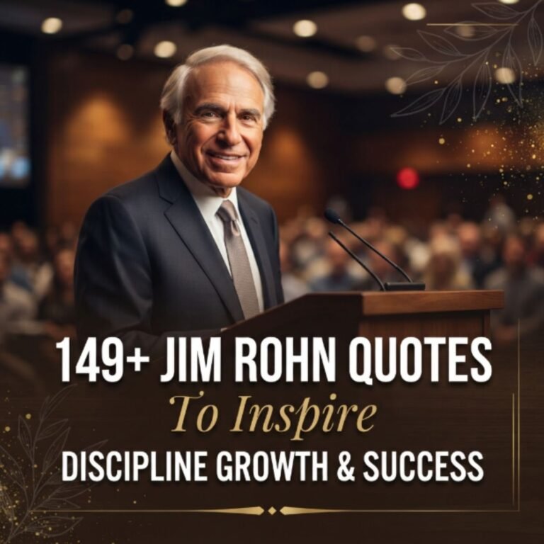 149+ Jim Rohn Quotes To Inspire Discipline Growth & Success