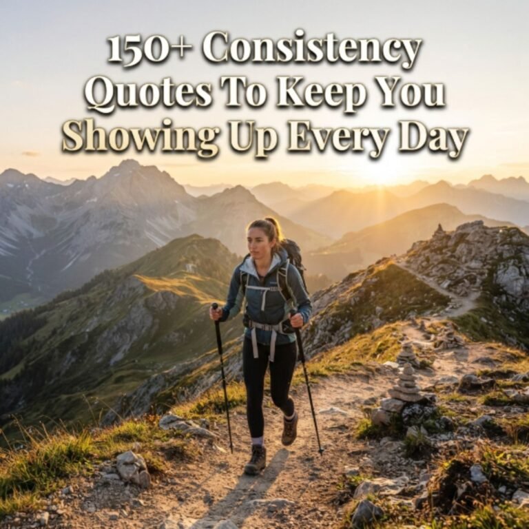 150+ Consistency Quotes To Keep You Showing Up Every Day