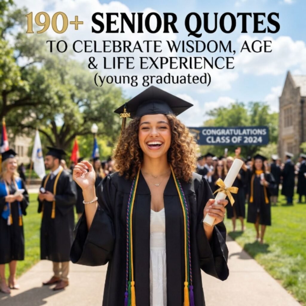 190+ Senior Quotes To Celebrate Wisdom, Age & Life Experience