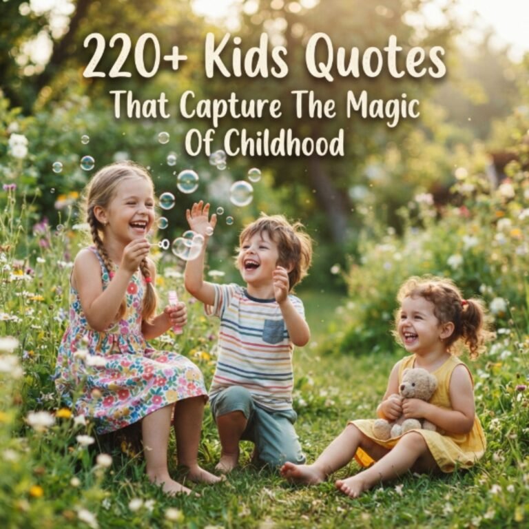 220+ Kids Quotes That Capture The Magic Of Childhood