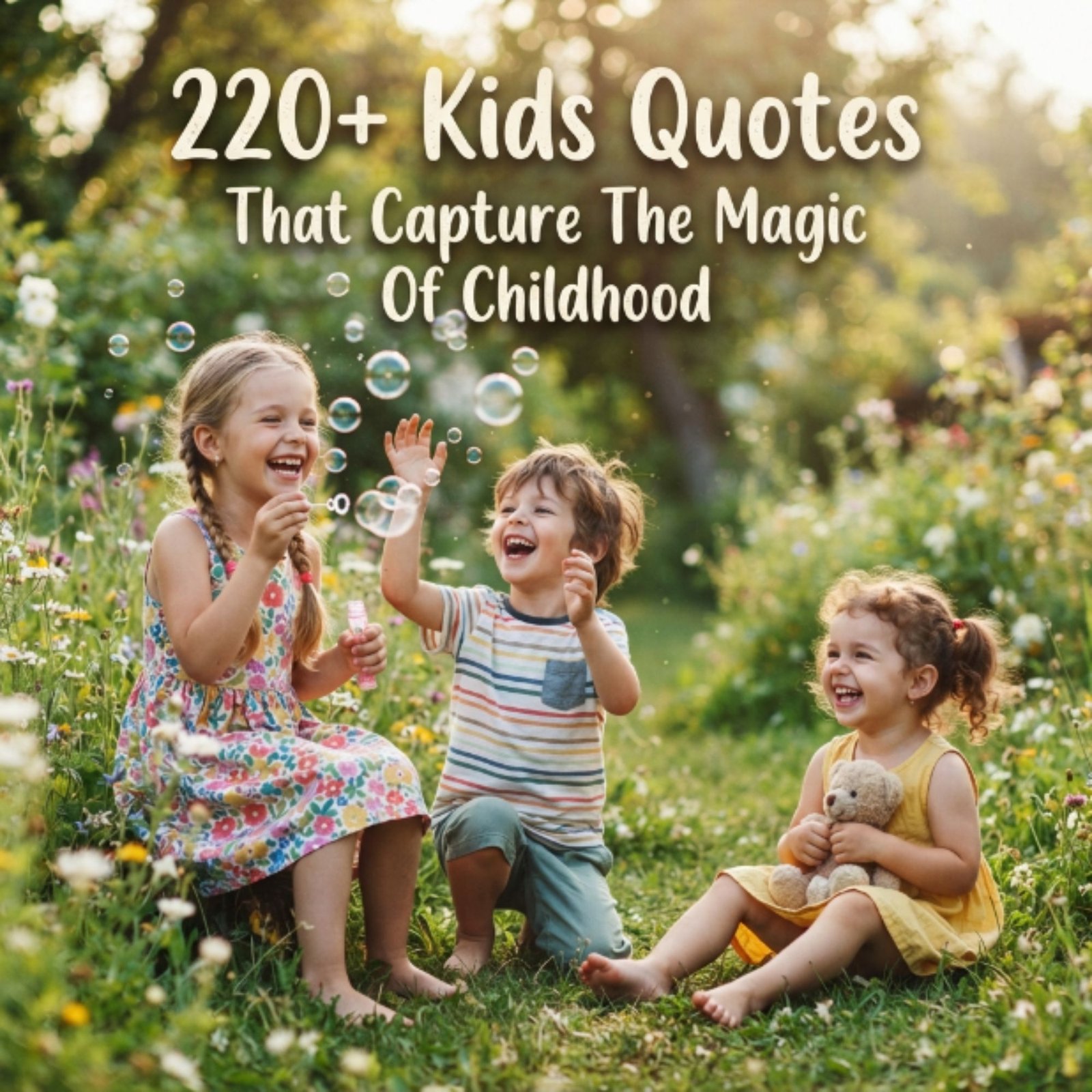 220+ Kids Quotes That Capture The Magic Of Childhood