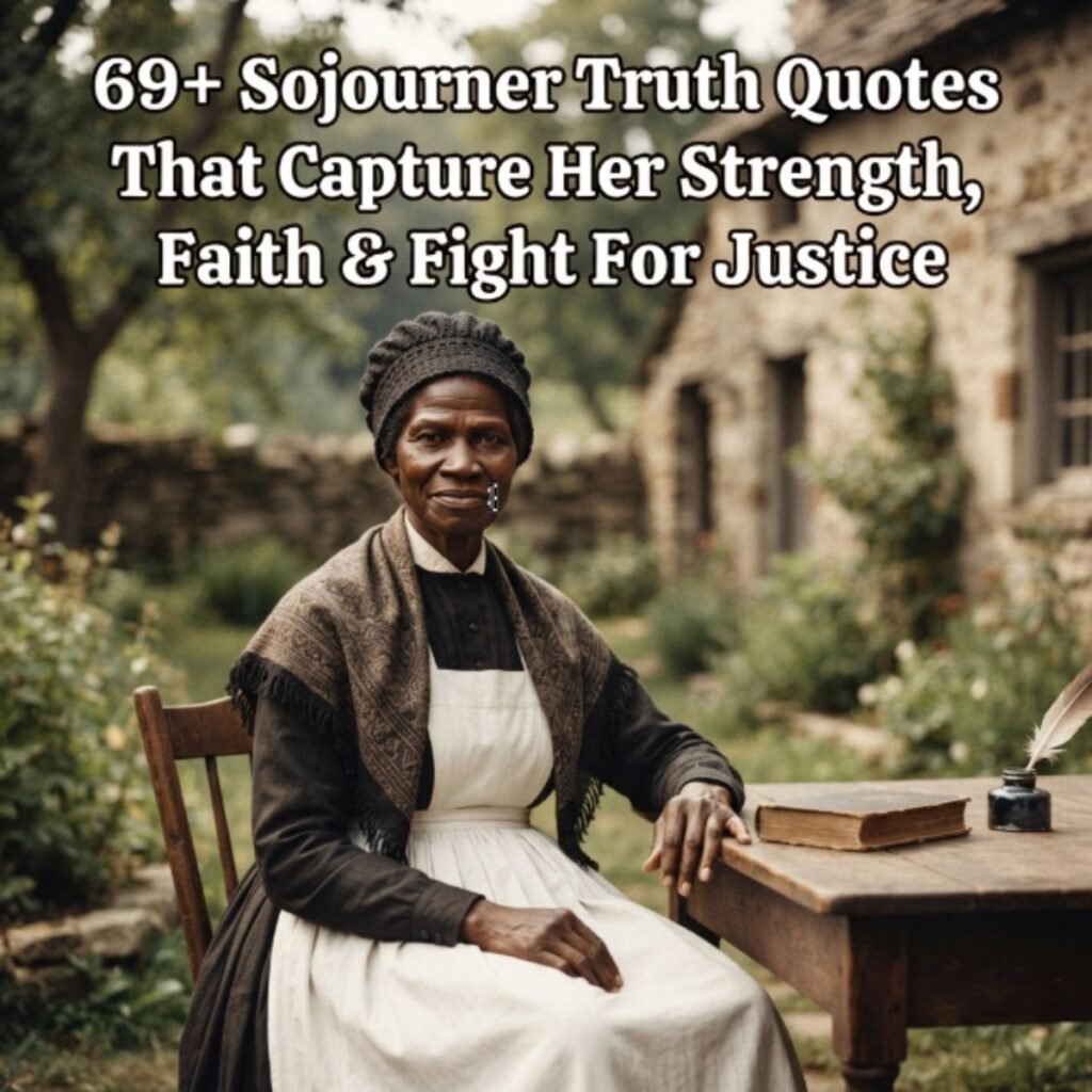 69+ Sojourner Truth Quotes That Capture Her Strength, Faith & Fight For Justice