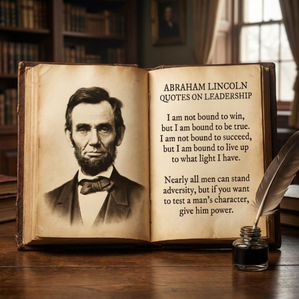 Abraham Lincoln Quotes on Leadership