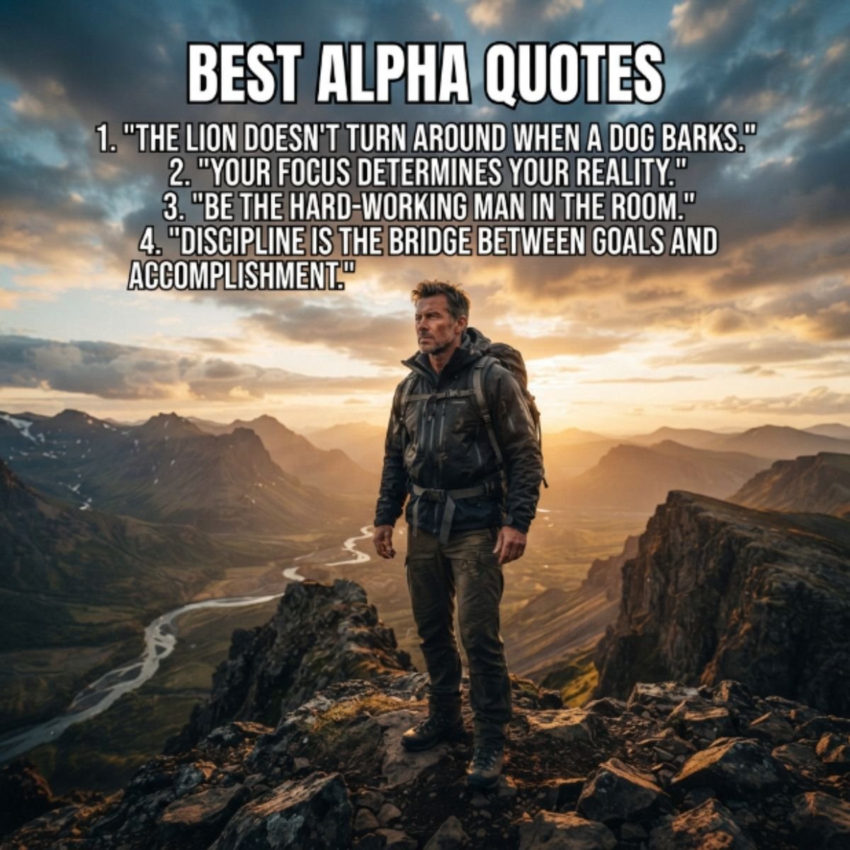 Best Alpha Quotes