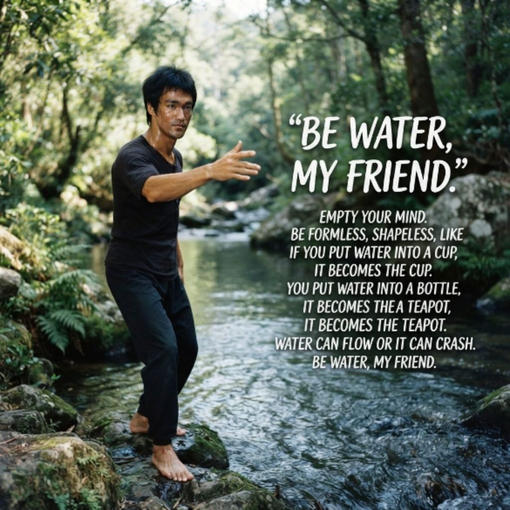 Bruce Lee Quote About Water