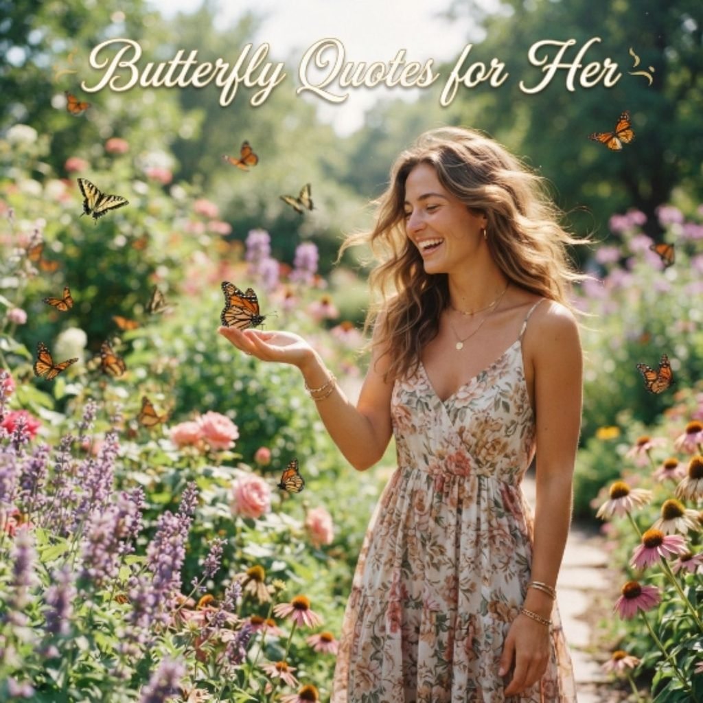 Butterfly Quotes for Her
