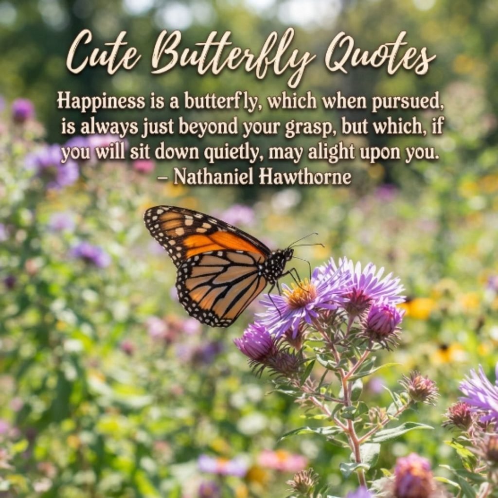 Cute Butterfly Quotes
