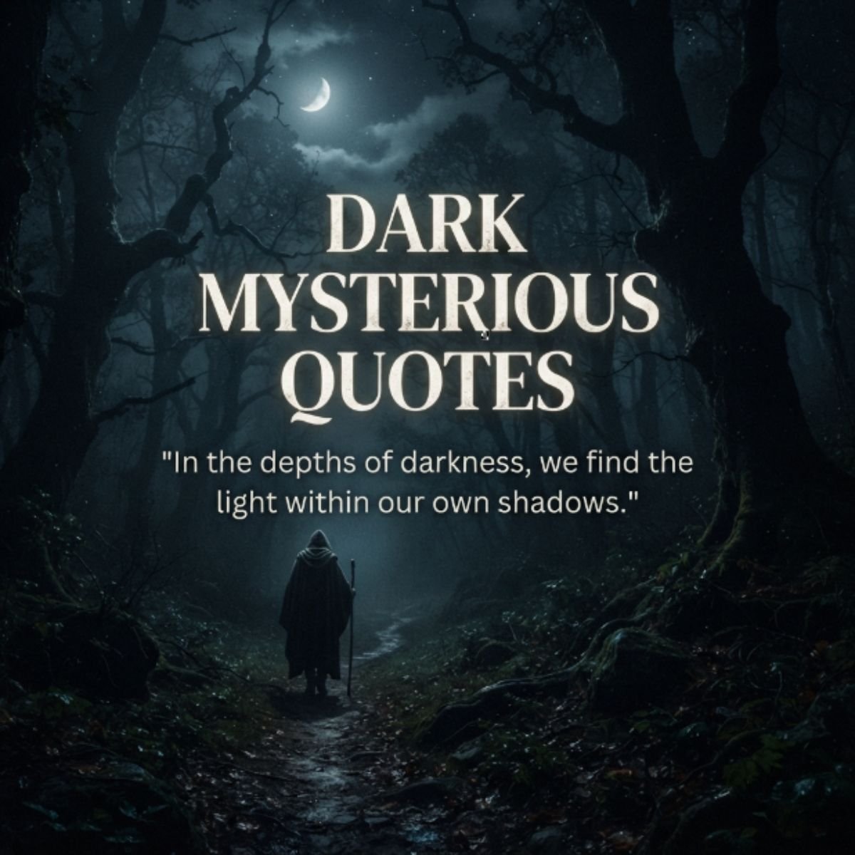 Dark Mysterious Quotes