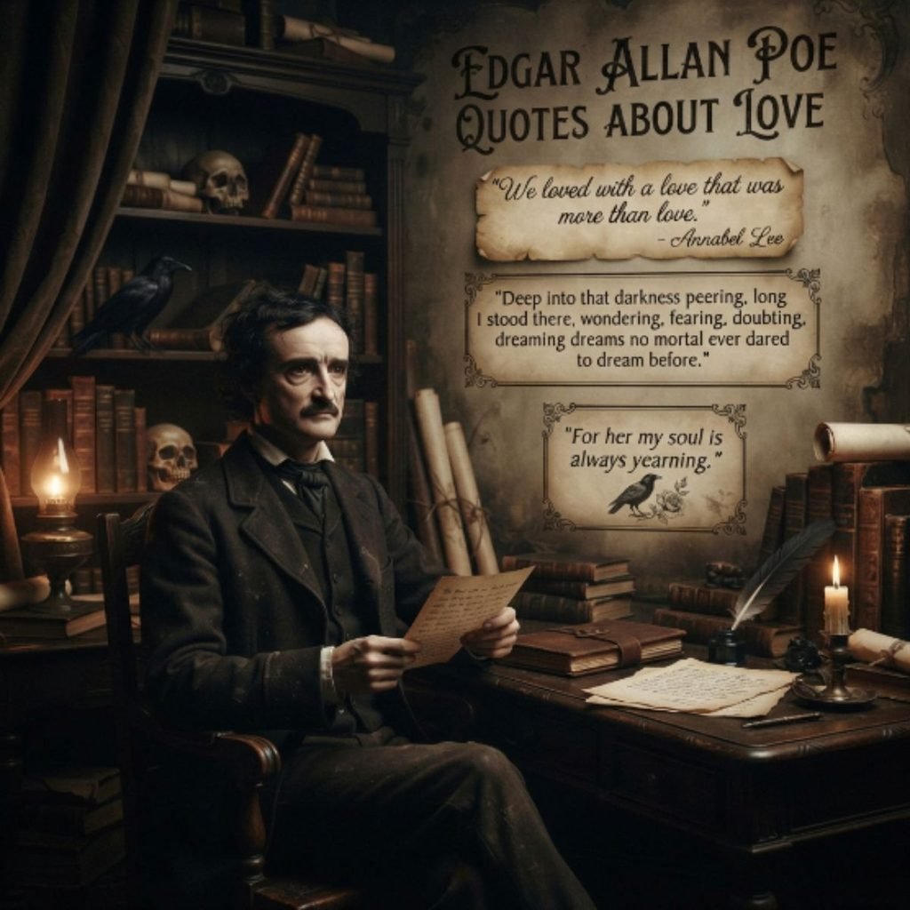 Edgar Allan Poe Quotes About Love