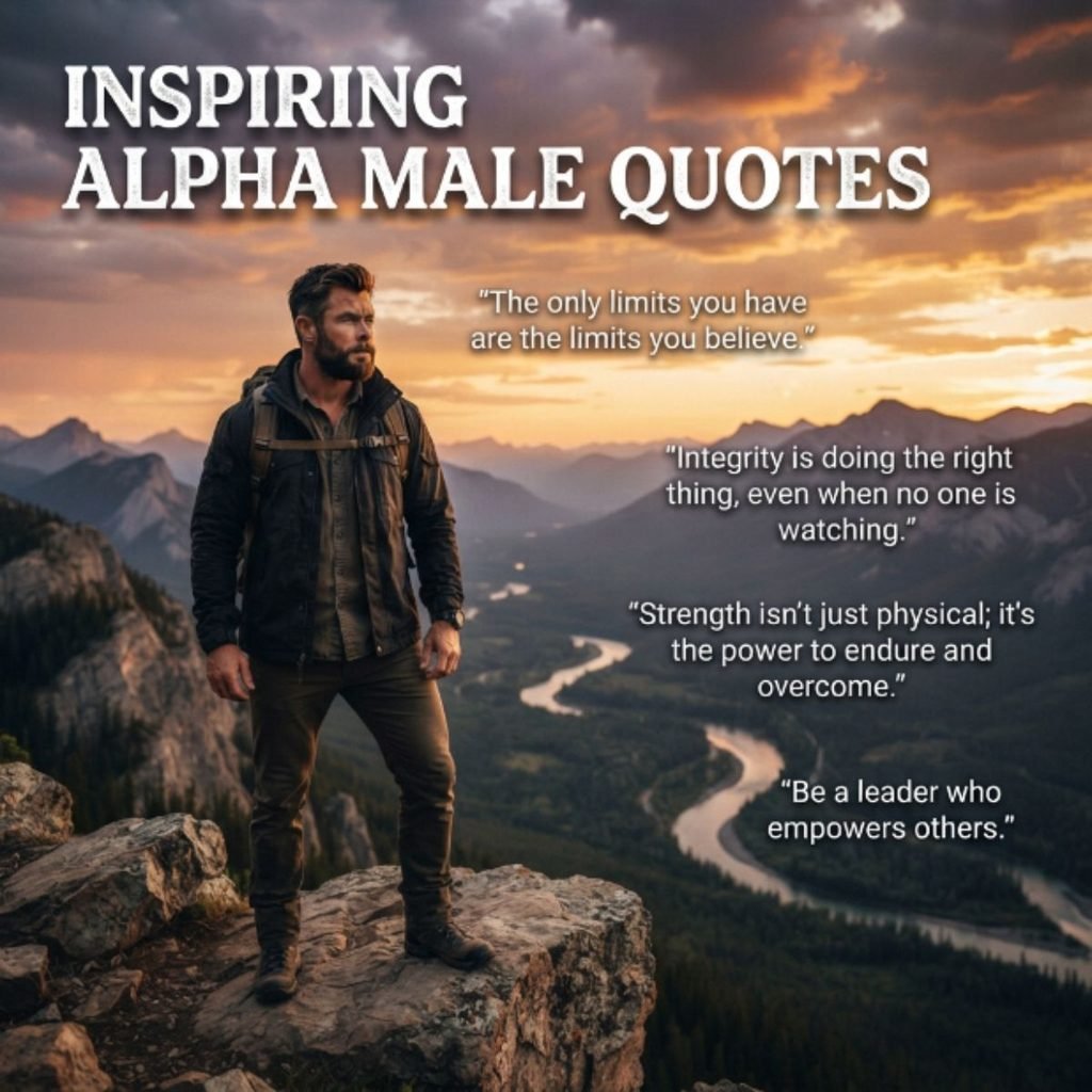 Inspiring Alpha Male Quotes