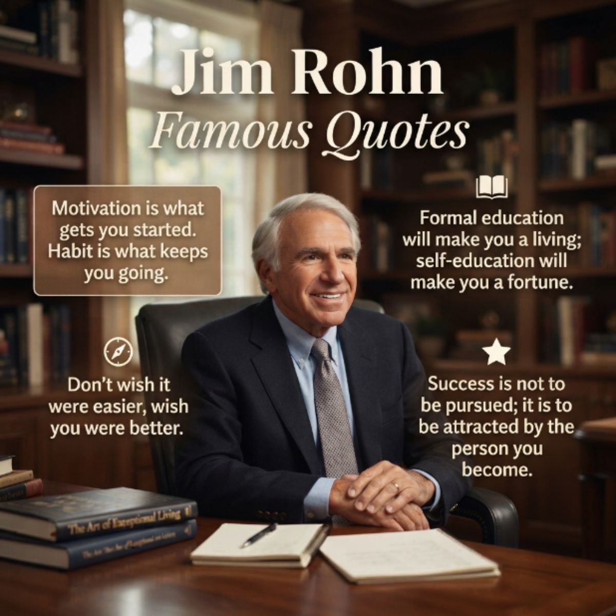 Jim Rohn Famous Quotes