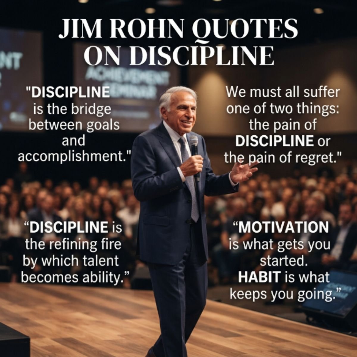 Jim Rohn Quotes on Discipline