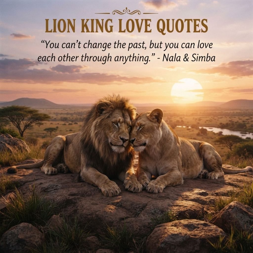 Lion King Love Quotes