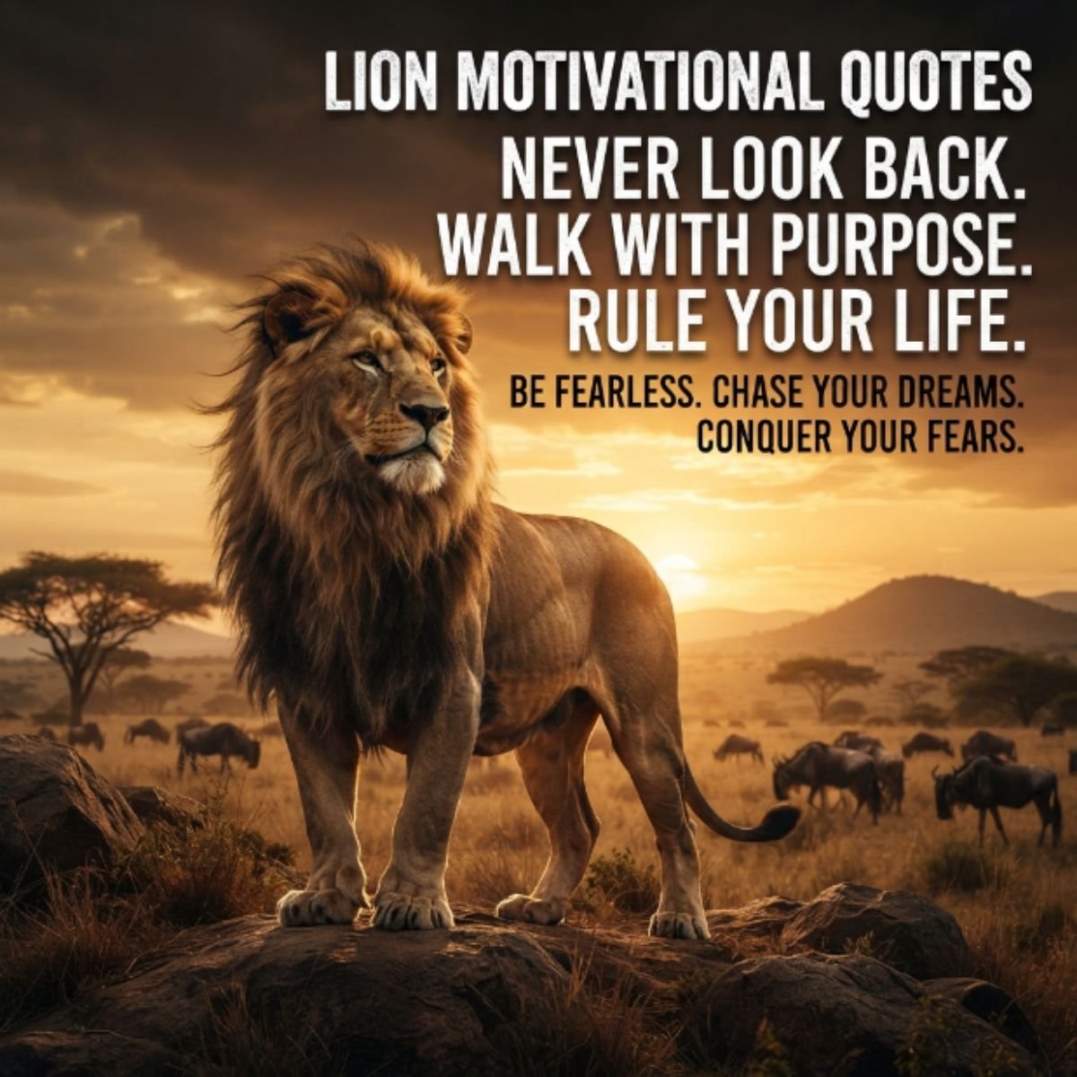 Lion Motivational Quotes