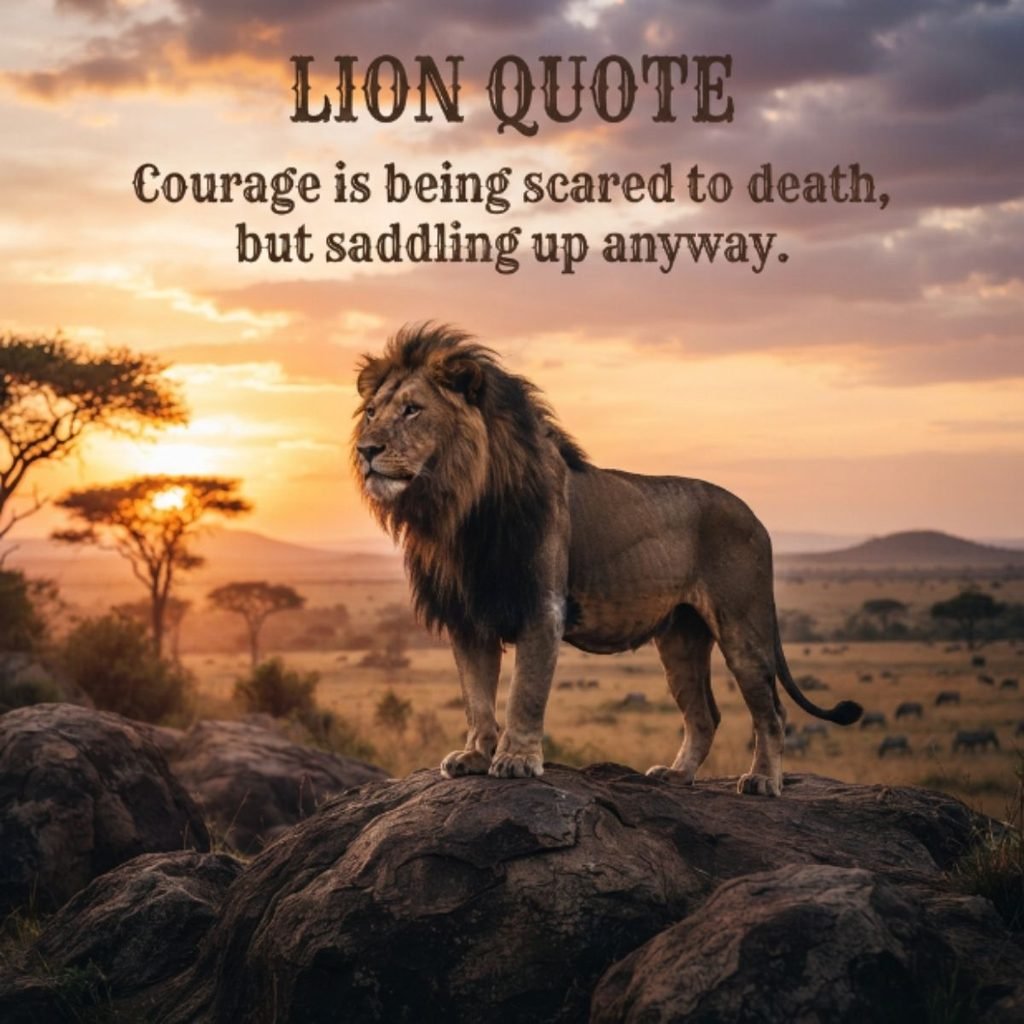 Lion Quote