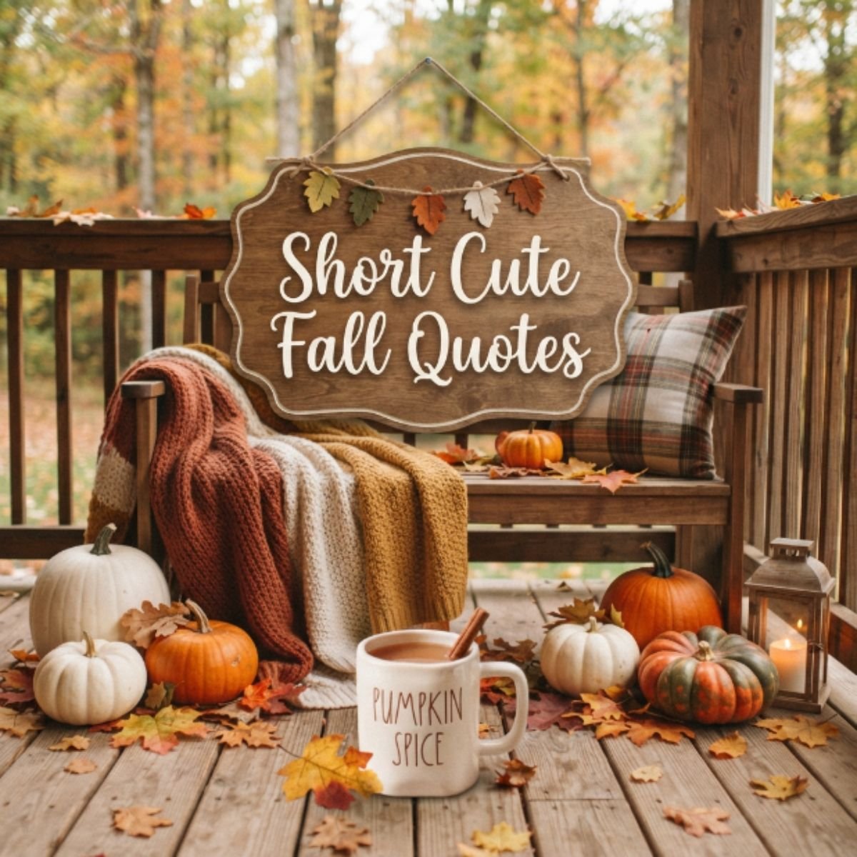 Short Cute Fall Quotes