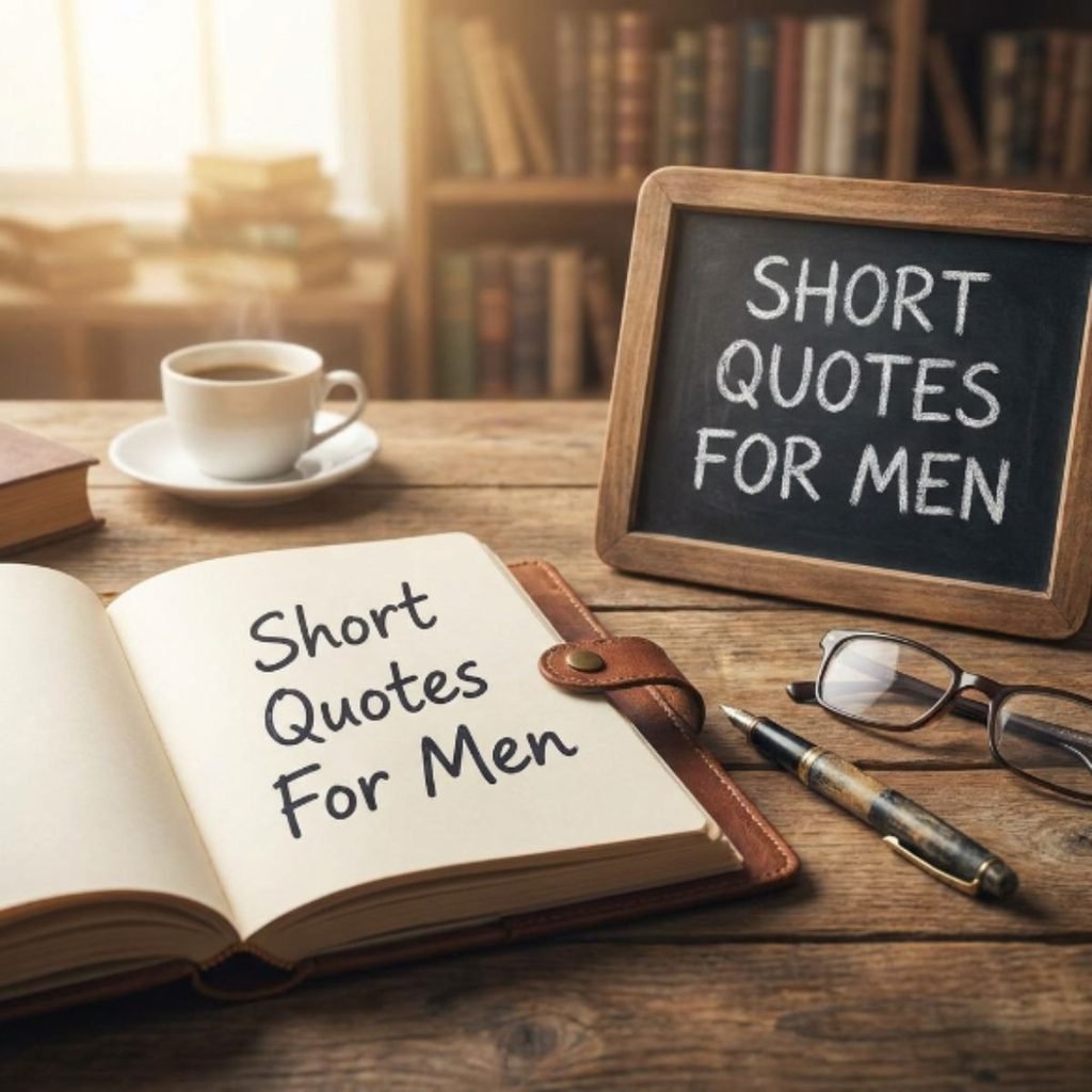 Short Quotes For Men