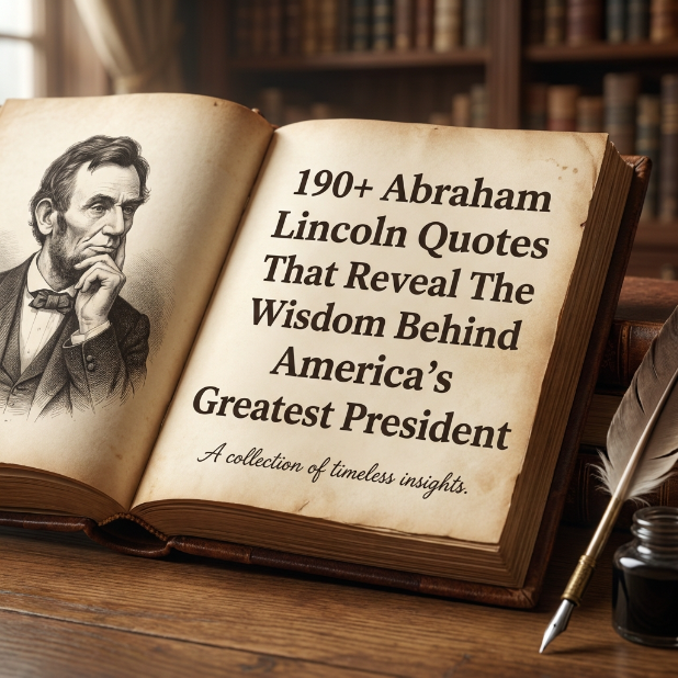190+ Abraham Lincoln Quotes That Reveal The Wisdom Behind America's Greatest President