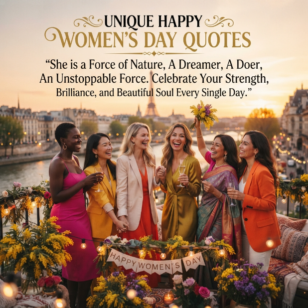 Unique Happy Women's Day Quotes