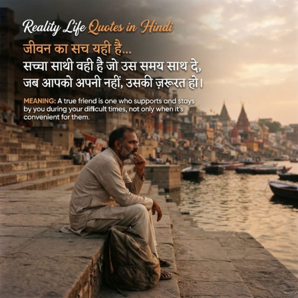 reality life quotes in hindi with meaning