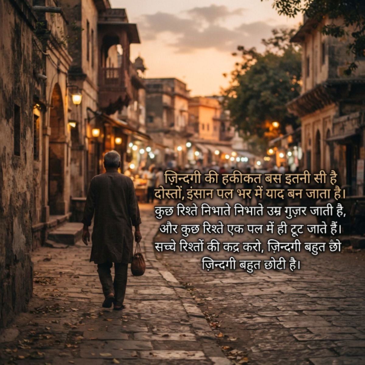 true lines life reality life heart touching quotes in hindi