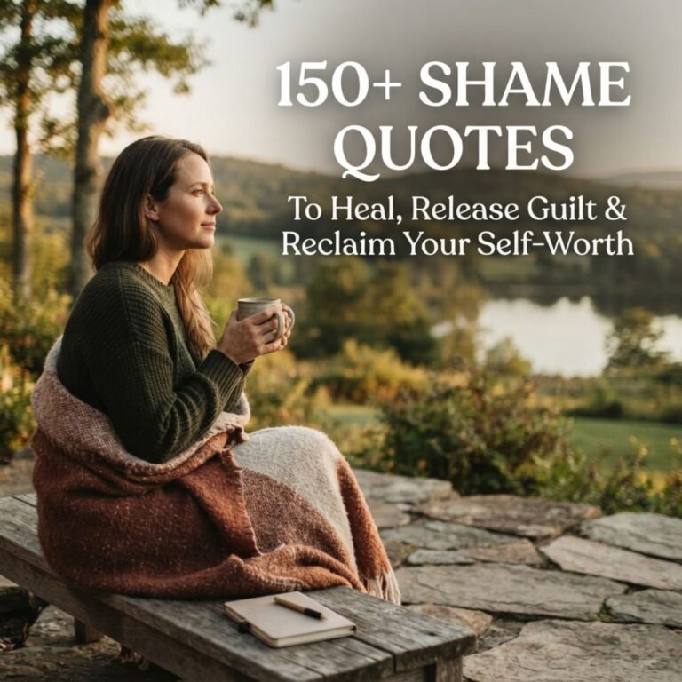 150+Shame Quotes To Heal, Release Guilt & Reclaim Your Self-Worth