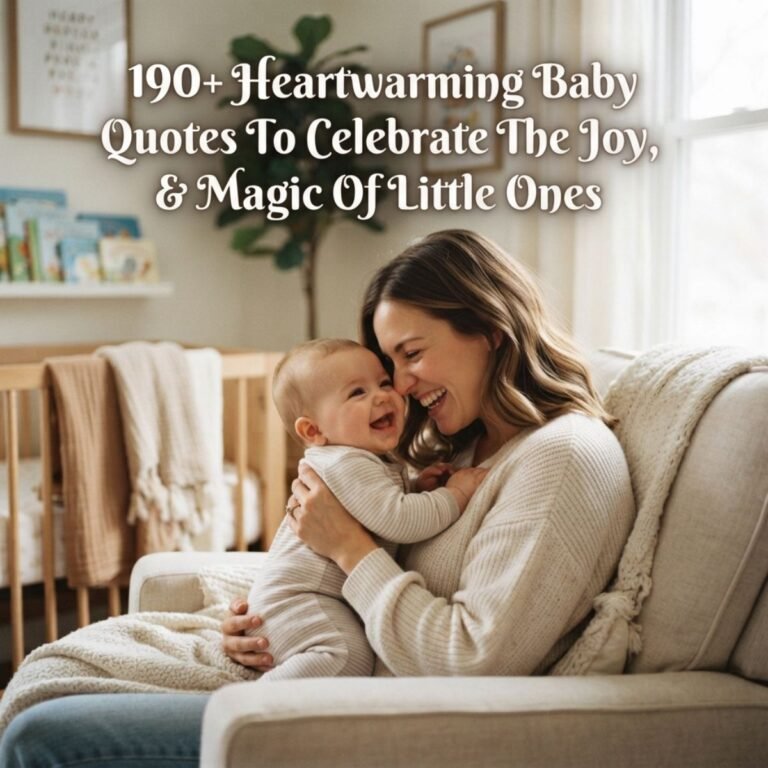 190+Heartwarming Baby Quotes To Celebrate The Joy, Love & Magic Of Little Ones